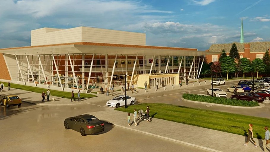 Schaap Performing Arts Center rendering